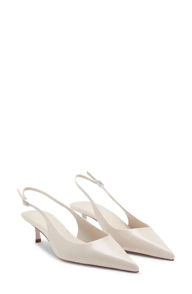 Pointed Kitten Heel Pump
