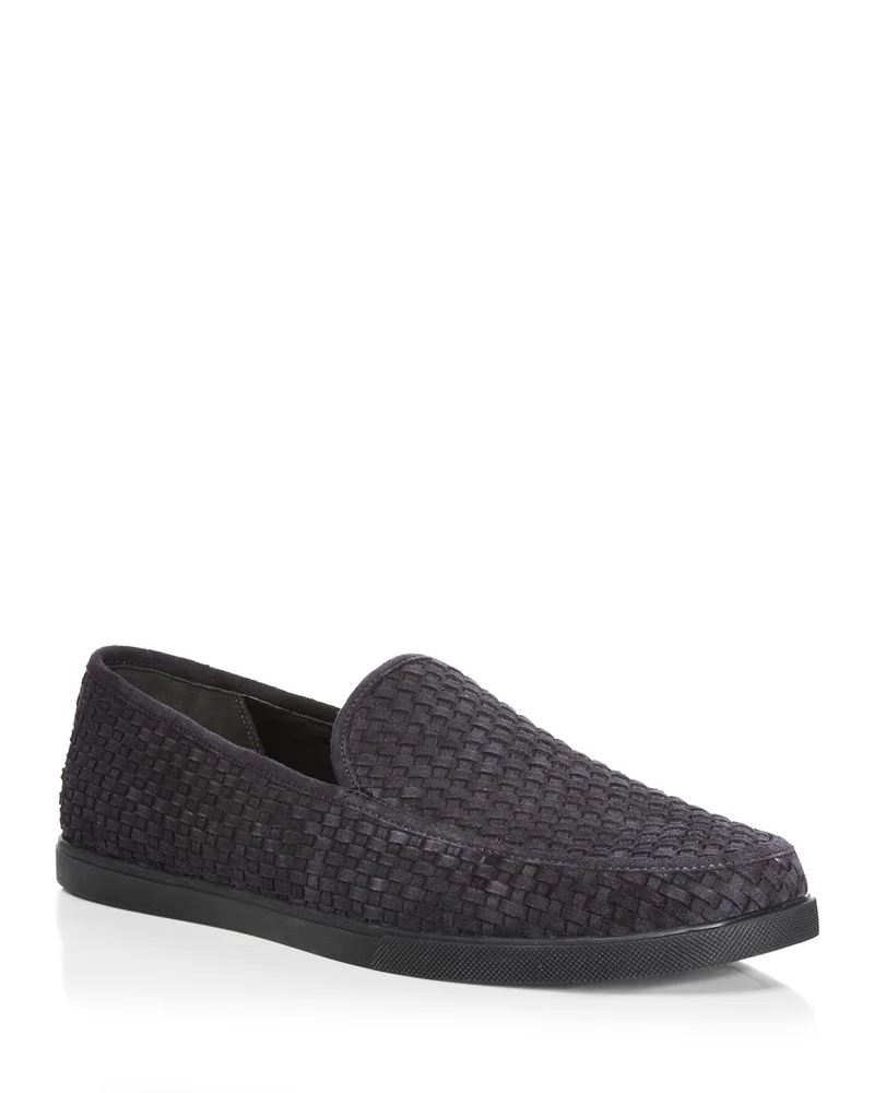 Men's Suede Sonoma Basketweave Loafers - Exclusive