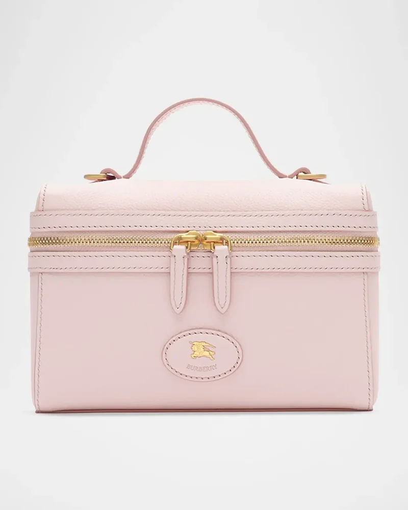 Leather Crossbody Vanity Bag