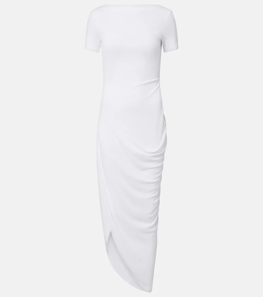 The Sole cutout jersey midi dress