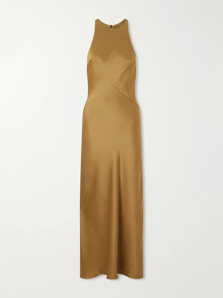 Novalis crepe midi dress