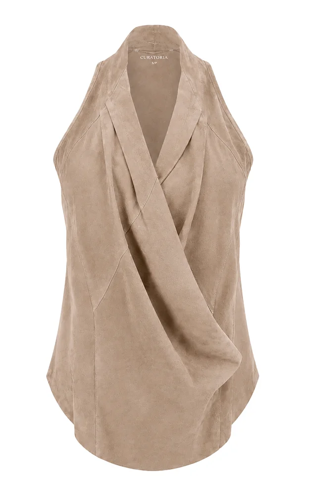 Fuste Suede Top