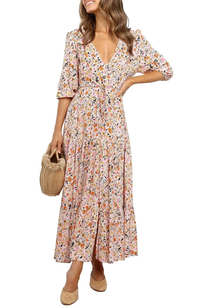 Kelda Floral Midi Dress