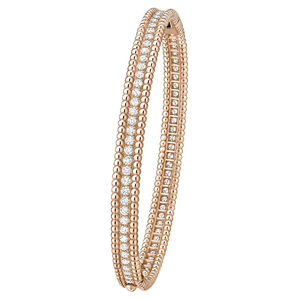 Pre-Owned Perlée Diamonds One-Row Bracelet, L Model