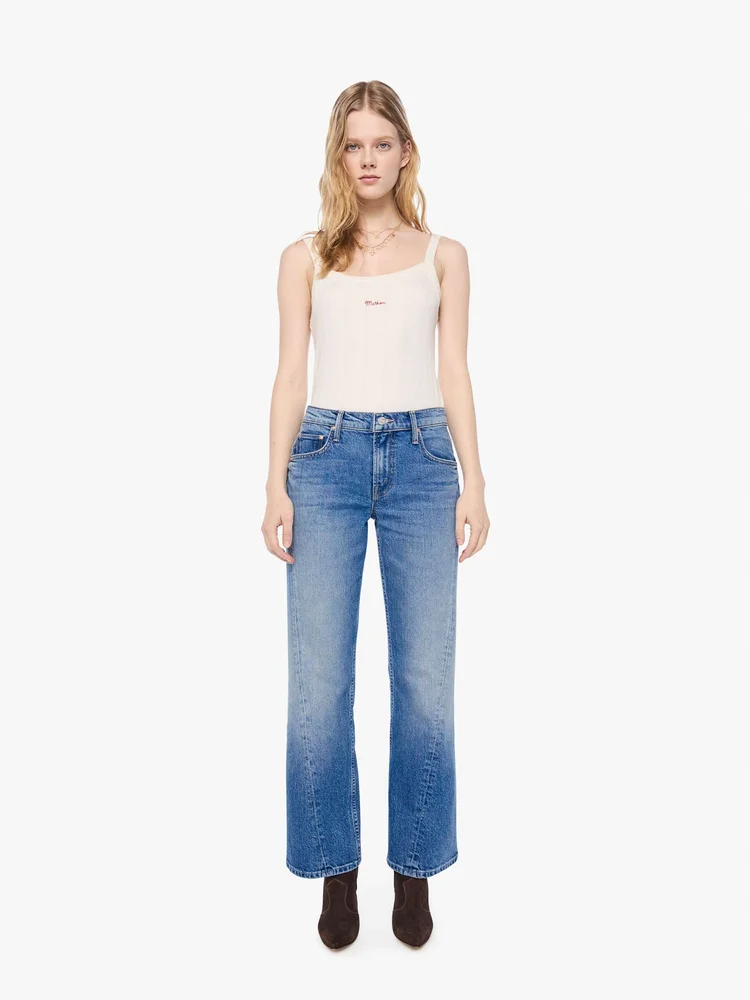 Mother Denim PETITES The Lil Bookie Twist Skimp