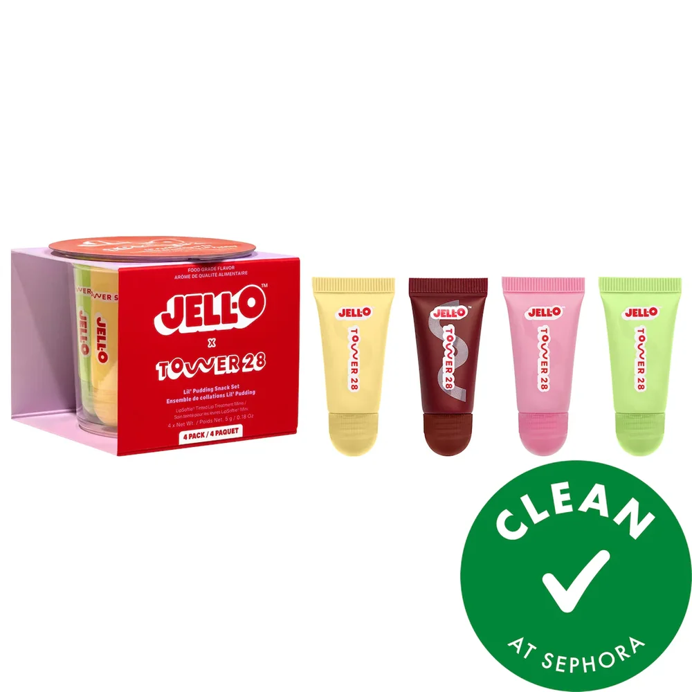 JELL-O X Lil' Pudding Mini Lip Softie Gift Set