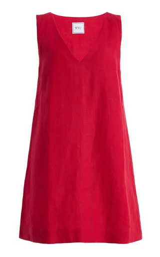 Exclusive Sloane Linen Mini Dress