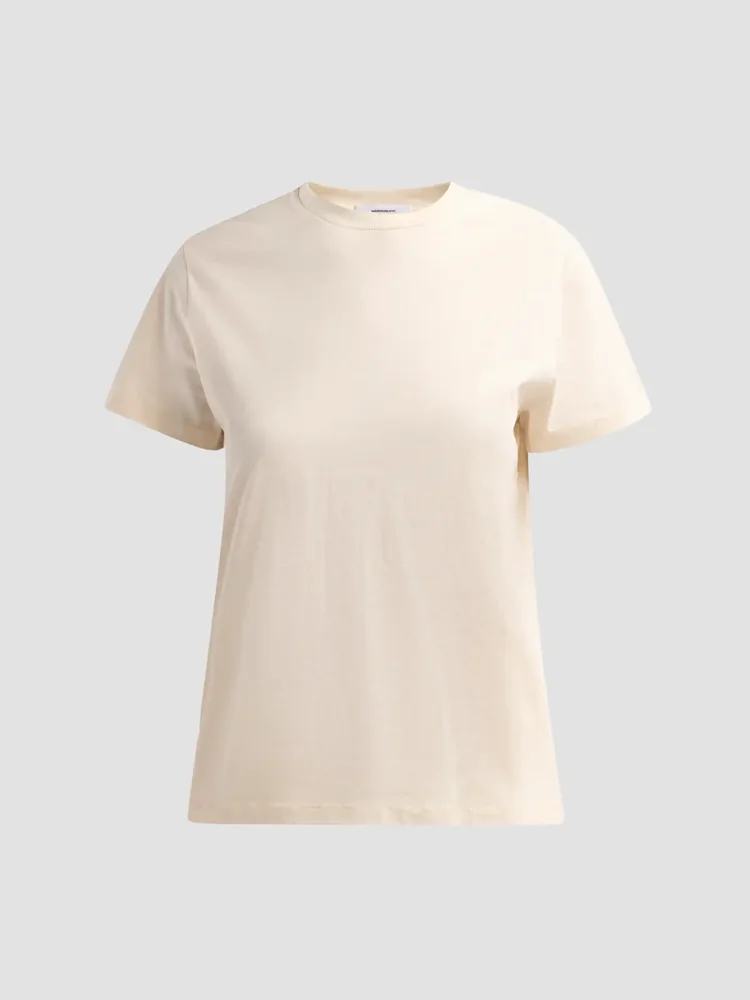 Cotton Crewneck Classic T-Shirt