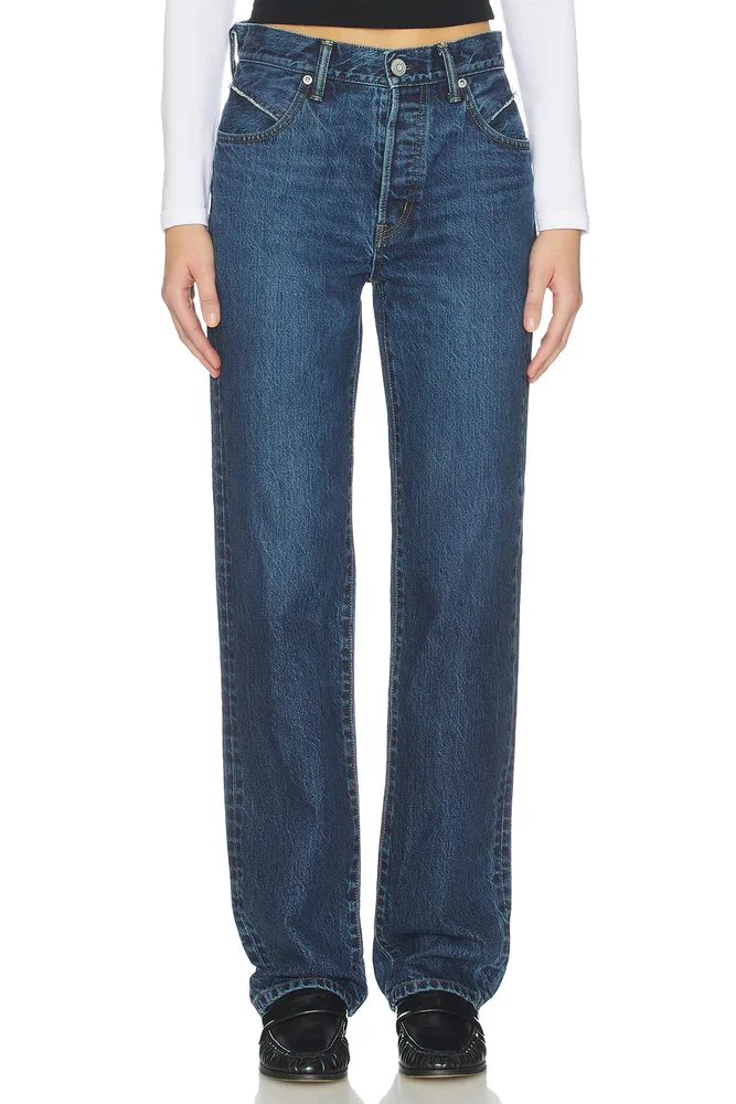 Lara Western Straight Leg Jeans