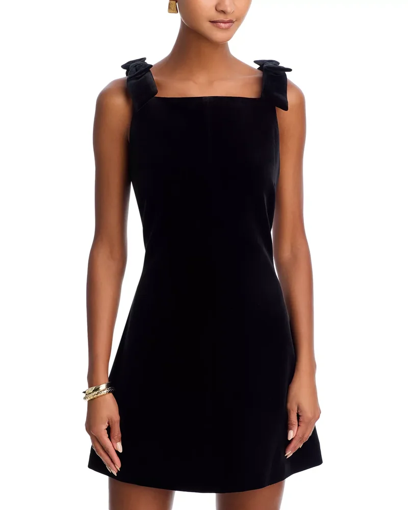 Velvet Mini Dress, Exclusive