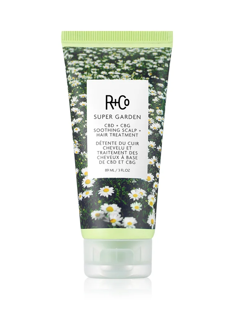 Super Garden CBD + CBG Soothing Scalp + Hair Treatment 3 oz.