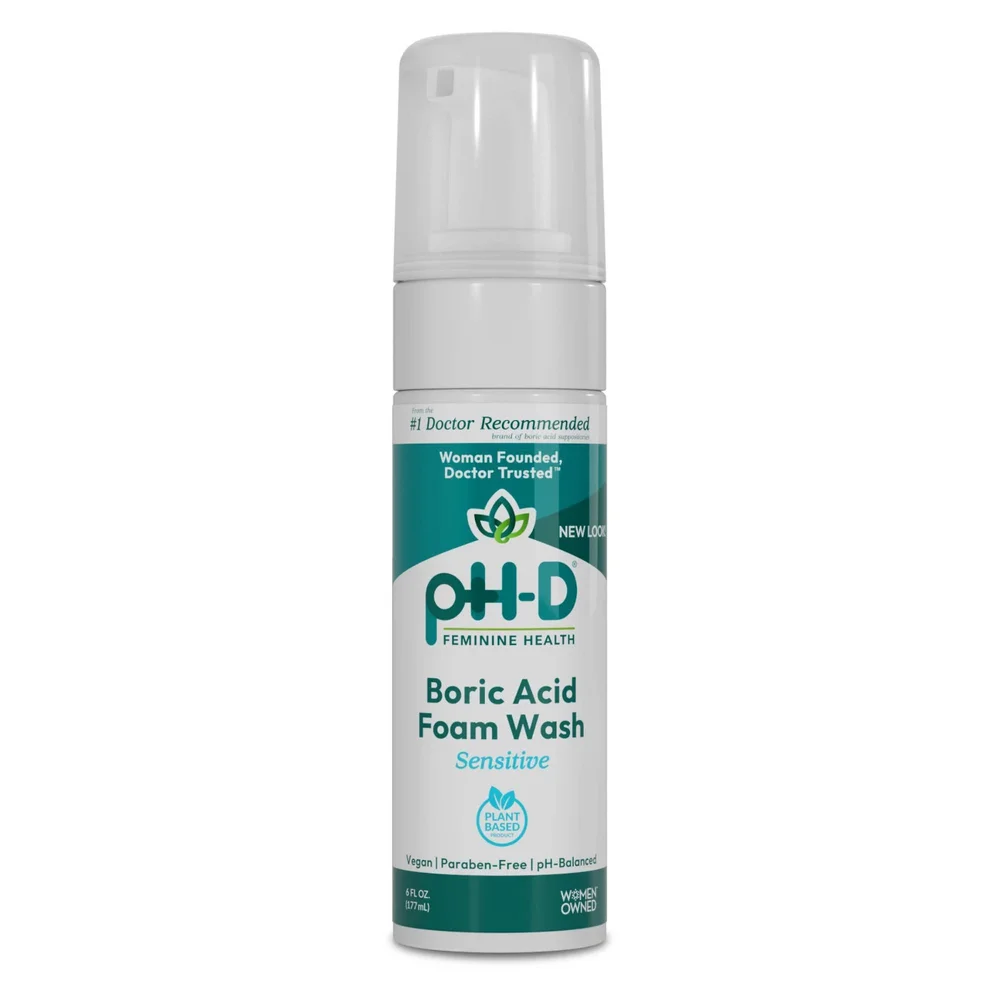 Boric Acid Sensitive Foam Wash