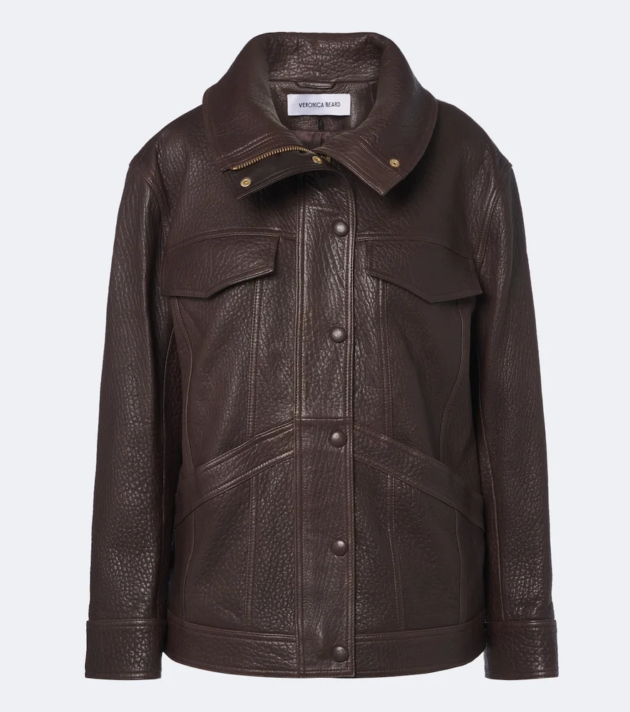 Silversmith leather jacket