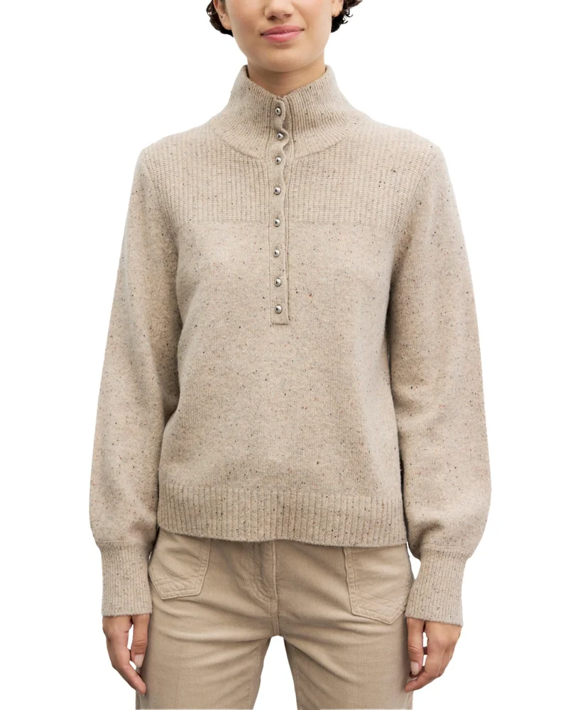 Ryana Wool Mock Neck Sweater