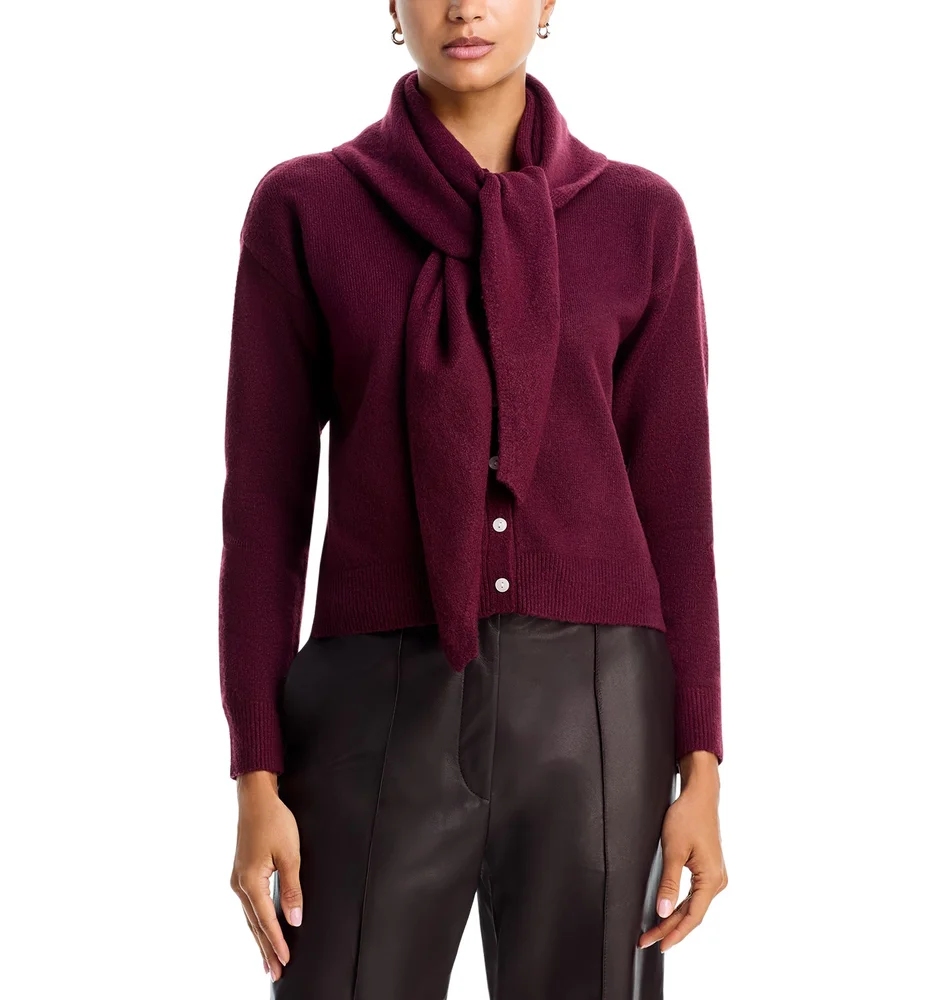 Scarf Cardigan