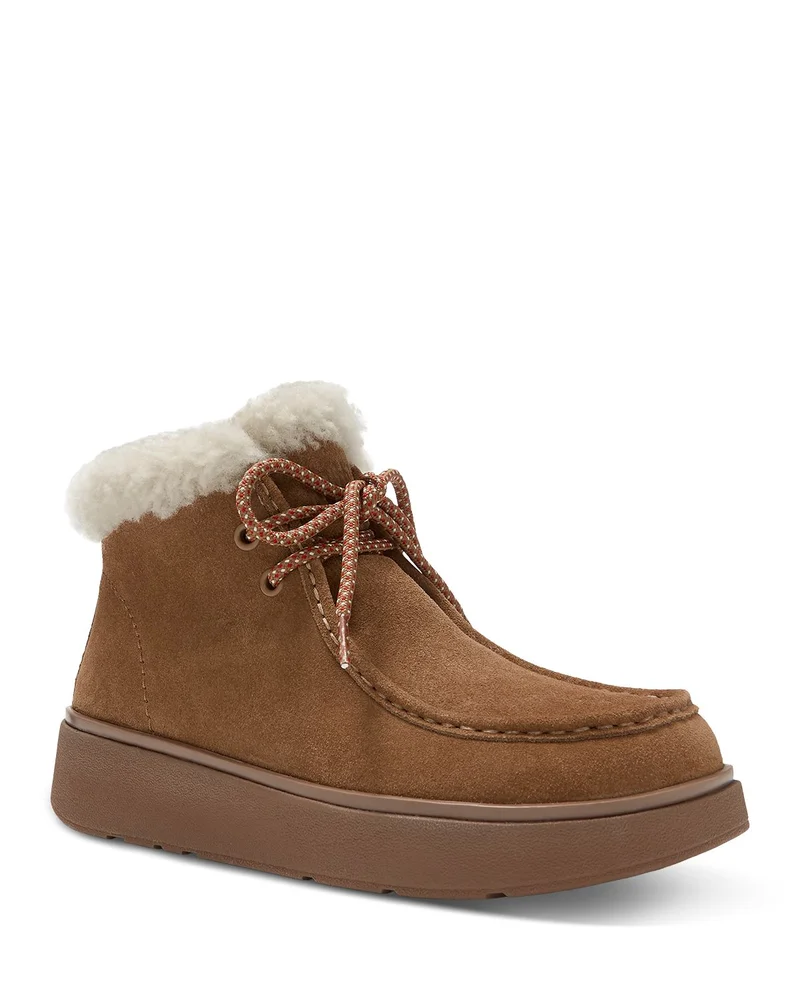 GEN-FF Suede & Shearling Boots