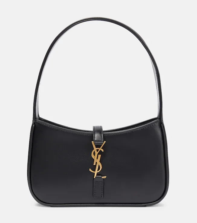 Le 5 à 7 Mini leather shoulder bag