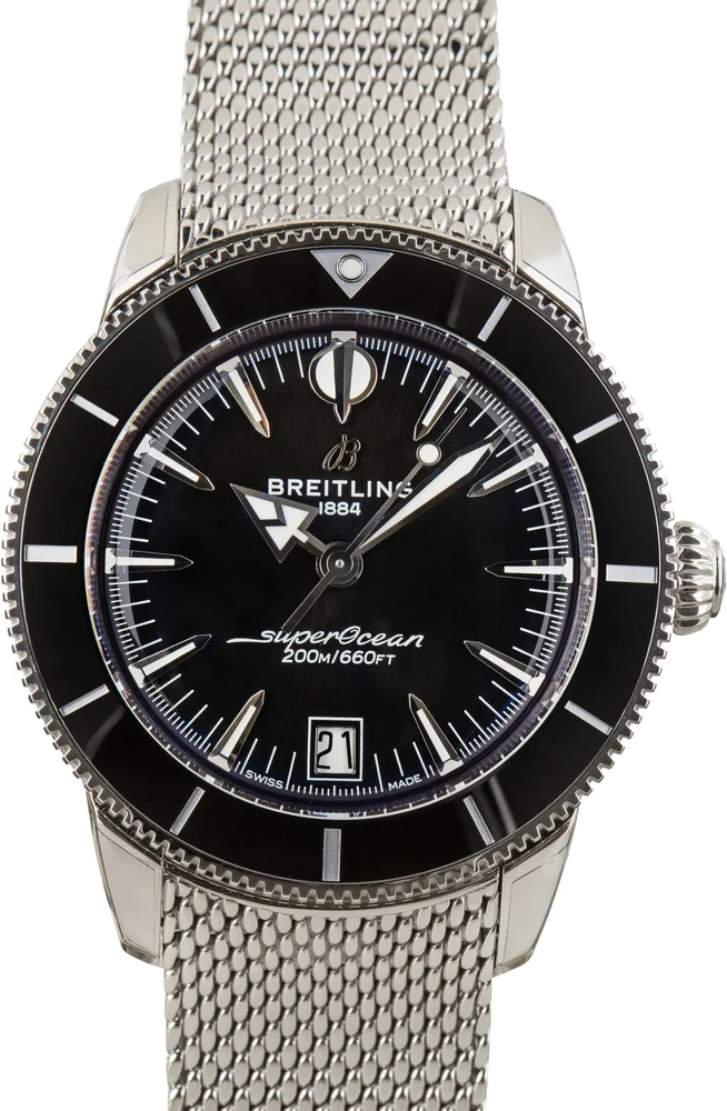 Pre-Owned Superocean Heritage B31 Automatic 40 Black Dial