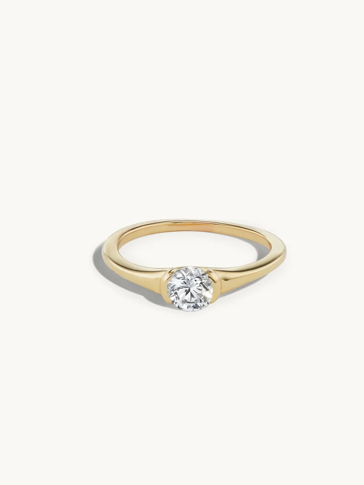 Sunrise Diamond Ring