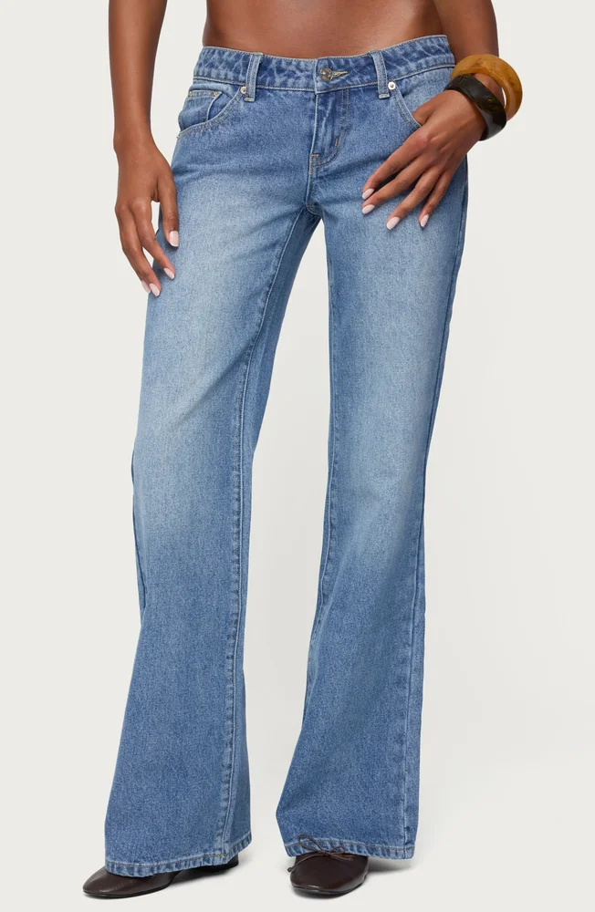 Kiarah Low Rise Flare Jeans