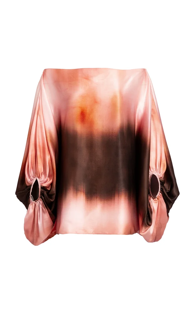 Bellagio Silk-Blend Top