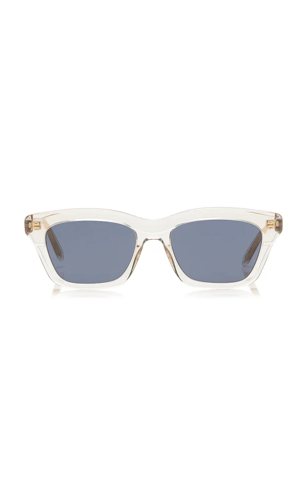 Square-Frame Acetate Sunglasses