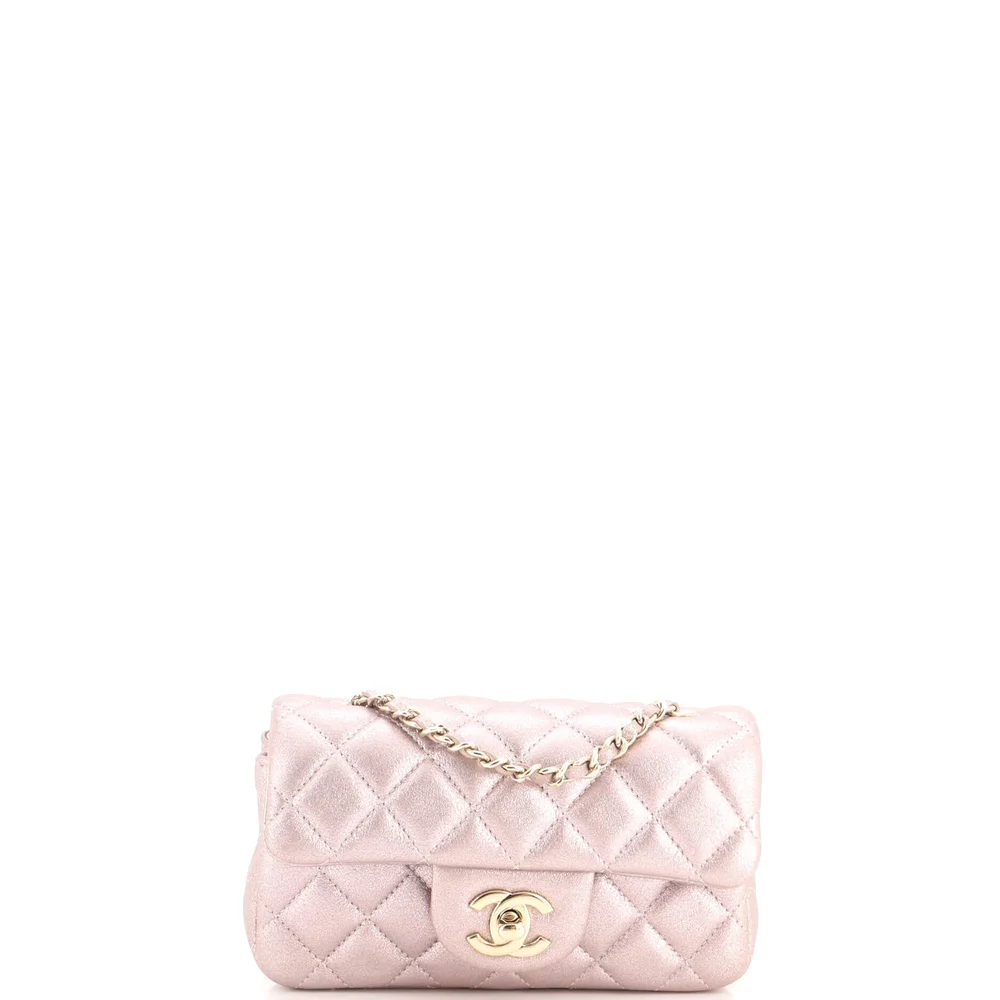 Pre-Owned Chanel Rectangular Mini Classic Flap Bag 20cm