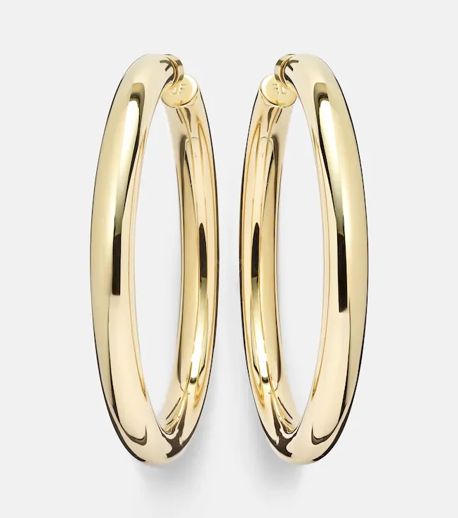 Jamma 10kt gold-plated hoop earrings