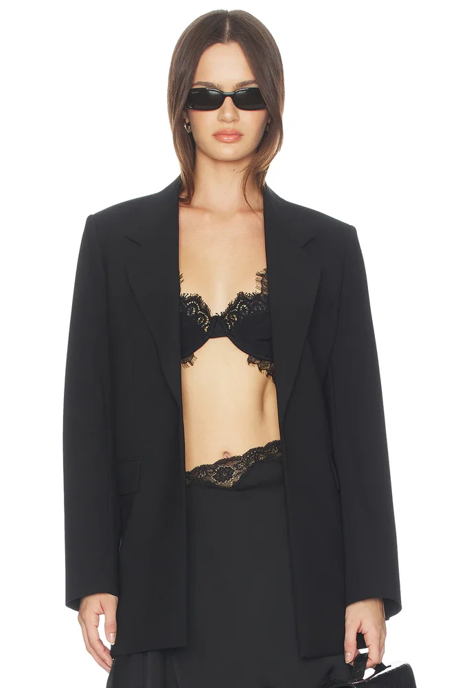 Relaxed Slash Blazer