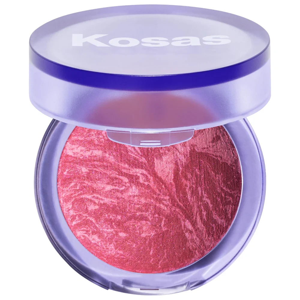 Blush is Life Baked Talc-Free Dimensional + Brightening Blush in Adrenaline