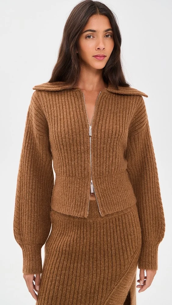 Emery Cable Knit Cardigan