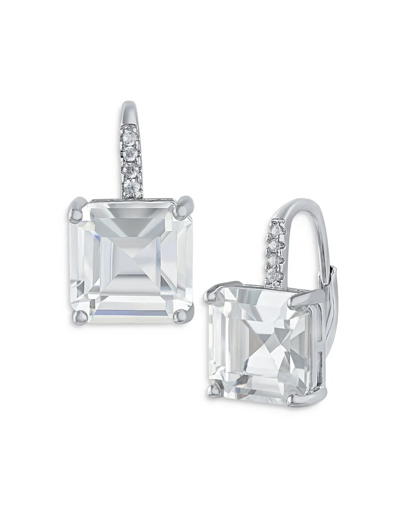 Asscher Drop Earrings