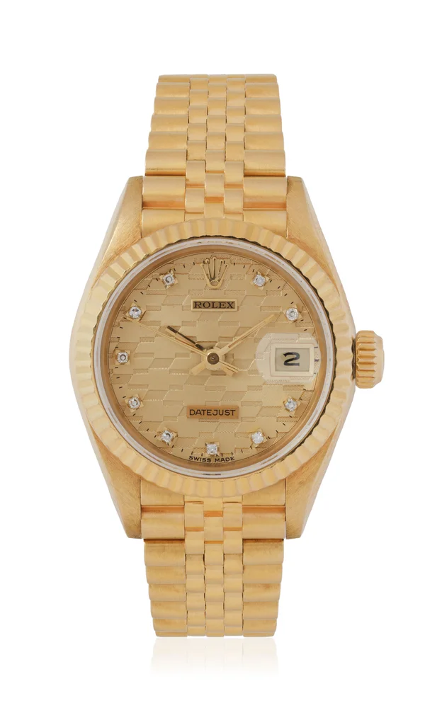 18k Yellow Gold Vintage Rolex Rare DateJust 69178