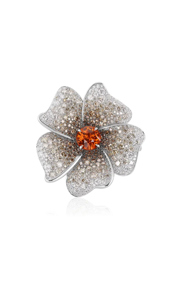 Tiare 18K White Gold Diamond Ring