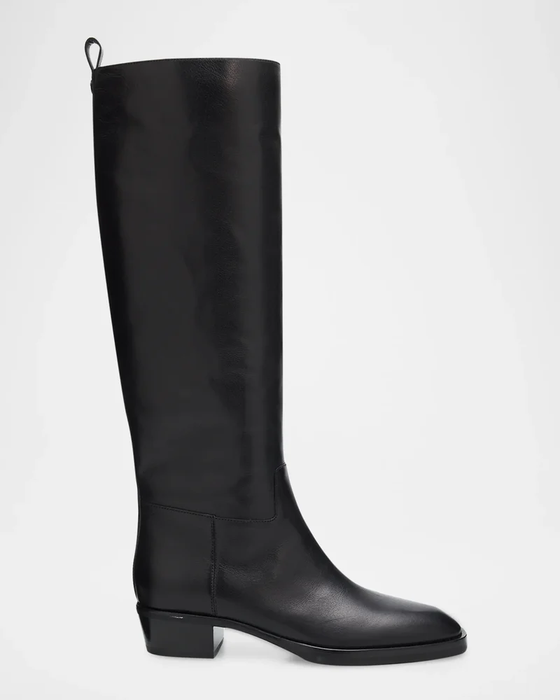 45mm Mave Leather Knee-High Boots