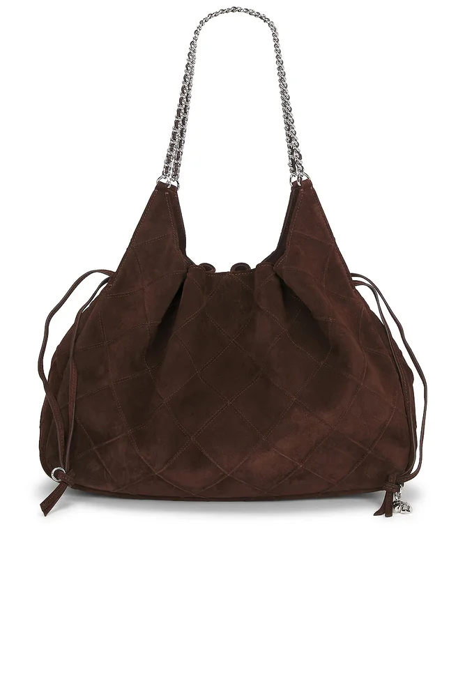 Fleming Suede Large Tote Bag