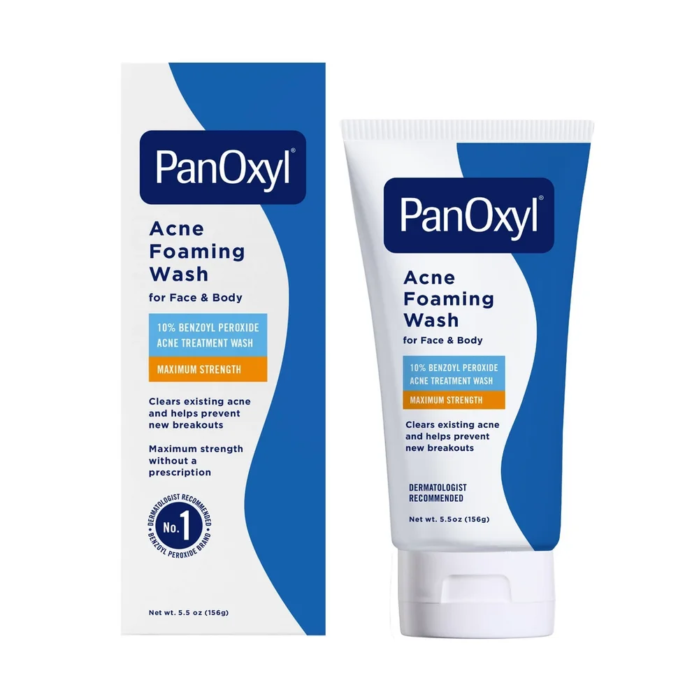 10% Benzoyl Peroxide Acne Foaming Wash