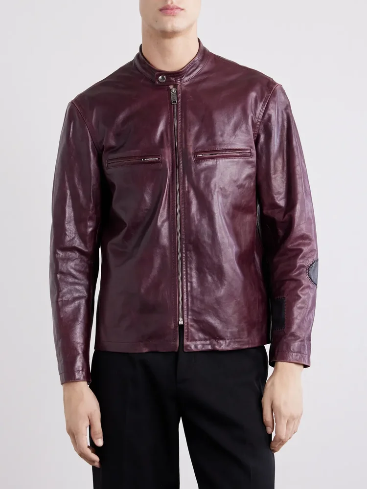 Side B Leather Jacket