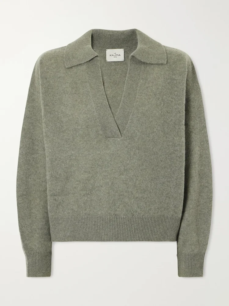 Jacksob cropped cashmere sweater