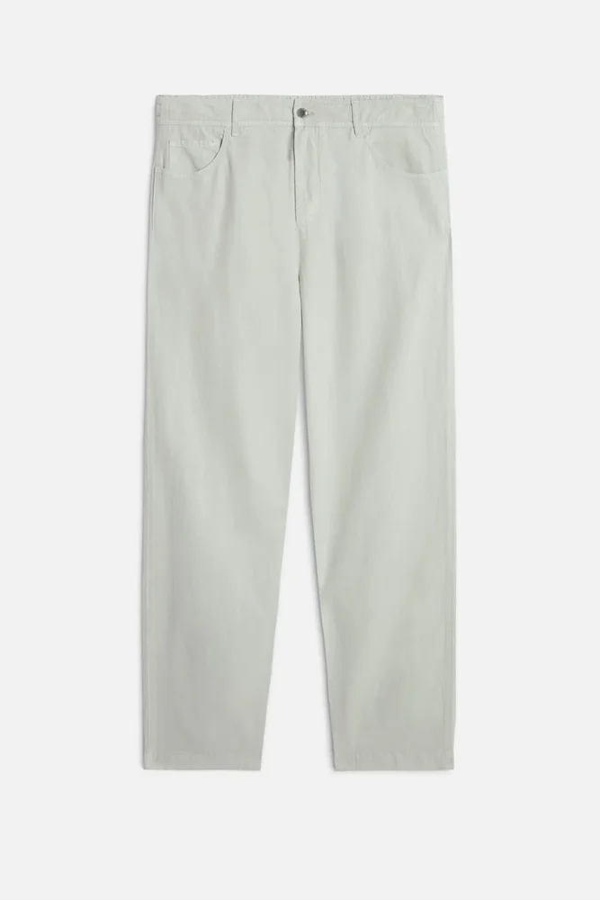 Carolina flare pant in stretch linen blend