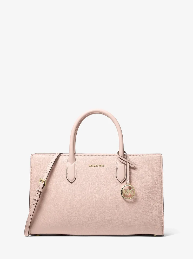 Scarlett Medium Textured Satchel