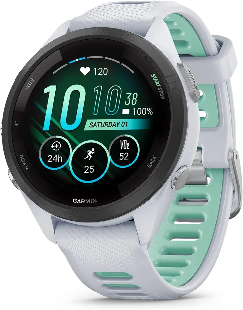 Forerunner 265S 42mm, Whitestone/Neo Tropic