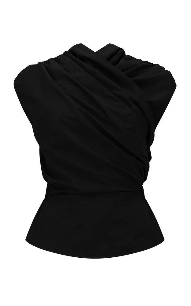 Exclusive Chaimberlain Wrap Top