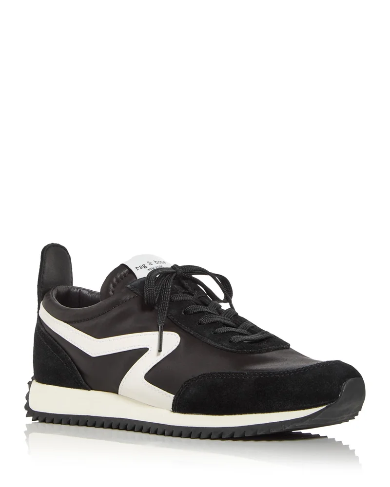 Women's Retro Runner Lace Up Sneakers
