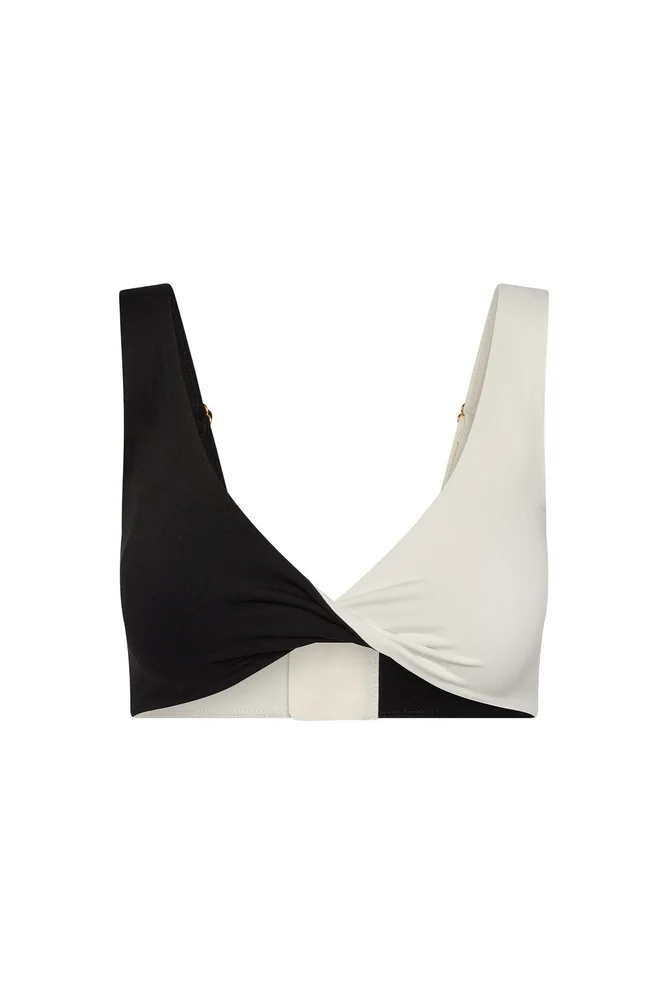 Griffith Bra - Black/Ivory