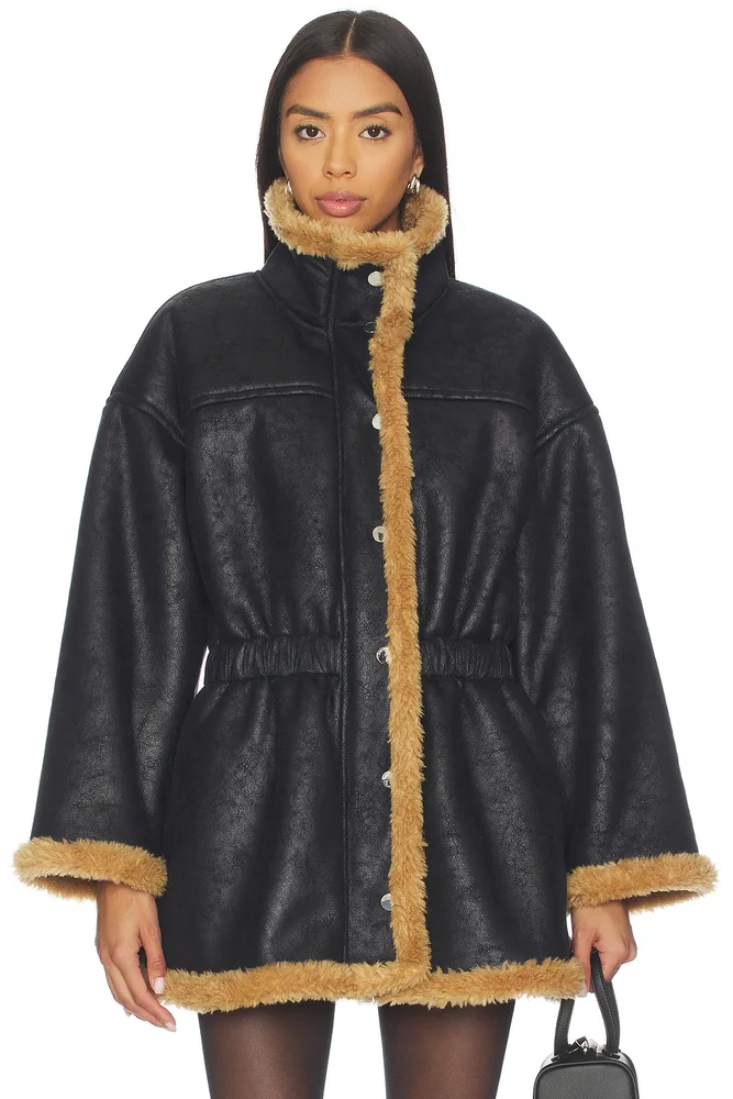 Yara Faux Shearling Jacket