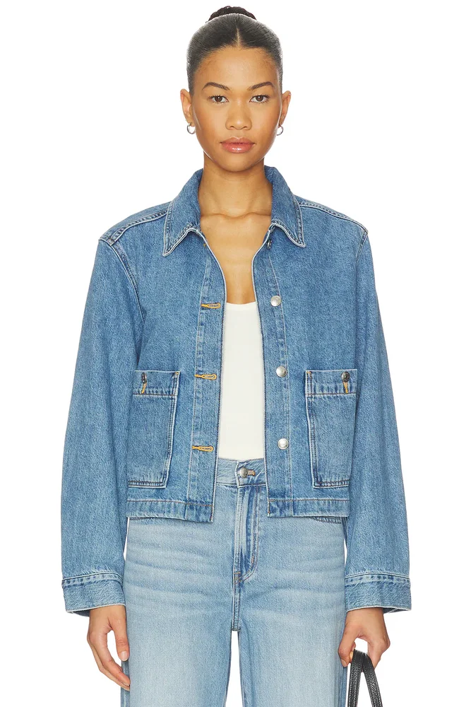 Chore Cropped Denim Jacket