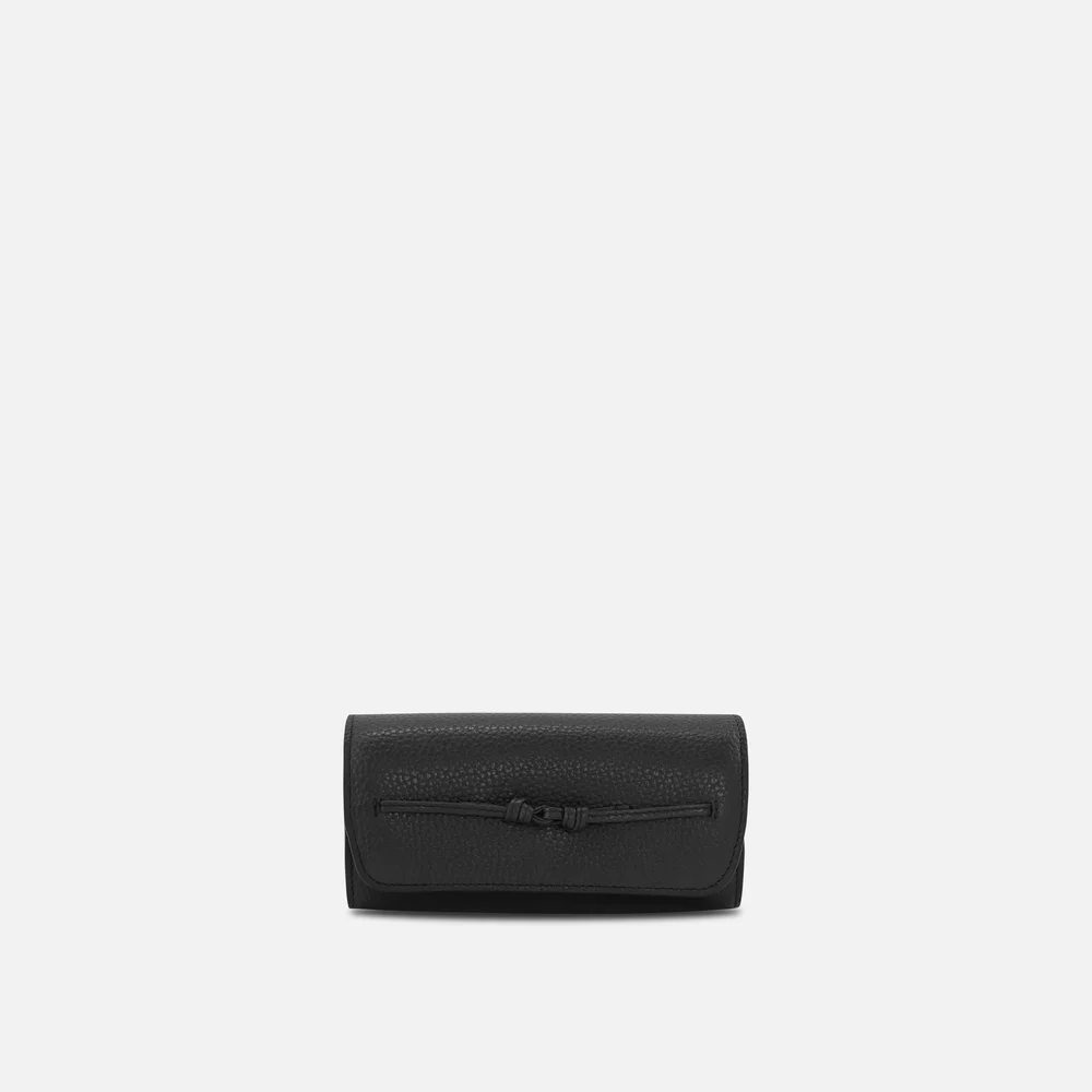 SIAN SUNGLASS CASE PEBBLE BLACK