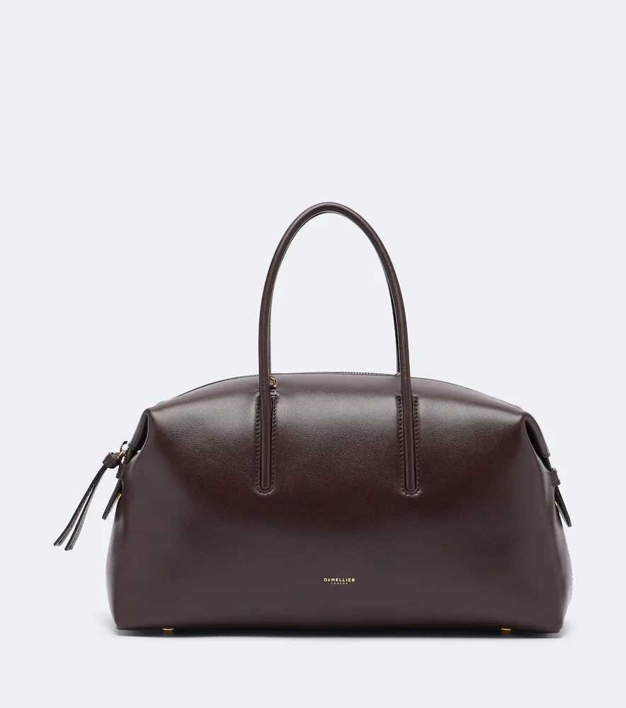 Stockholm Midi leather top-handle bag