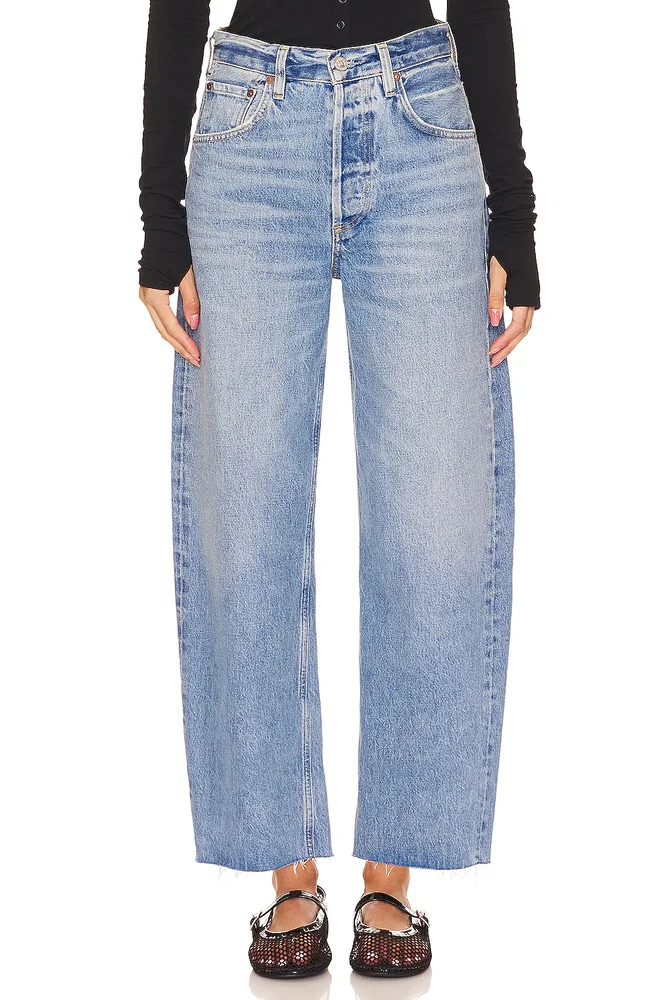 Ayla Undone Hem Crop Jeans